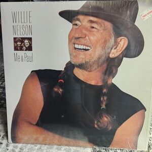 Willie Nelson Me & Paul Record Vinyl LP Album 1985 Columbia Records